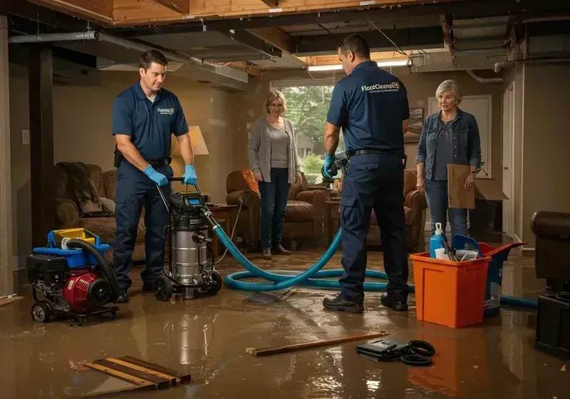 Basement Water Extraction and Removal Techniques process in North Versailles, PA